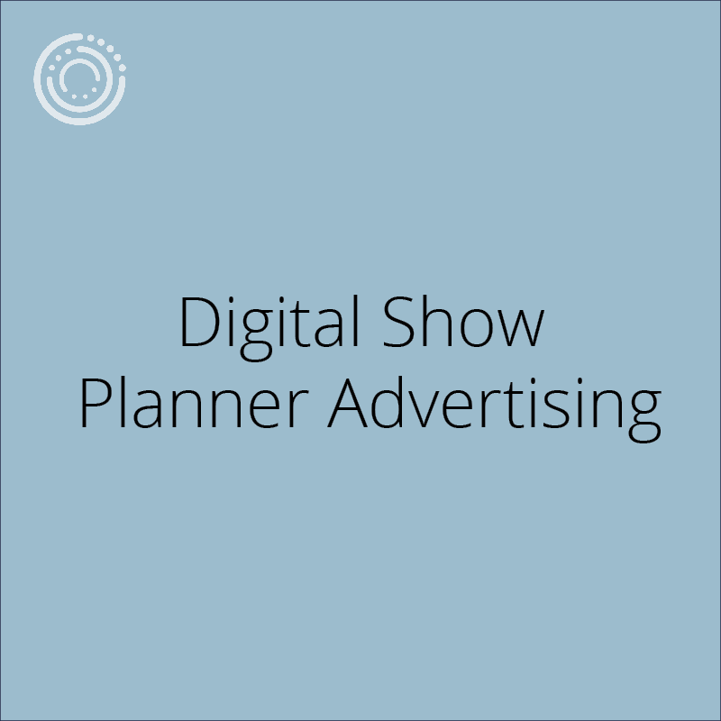 Digital Show Planner Advertising